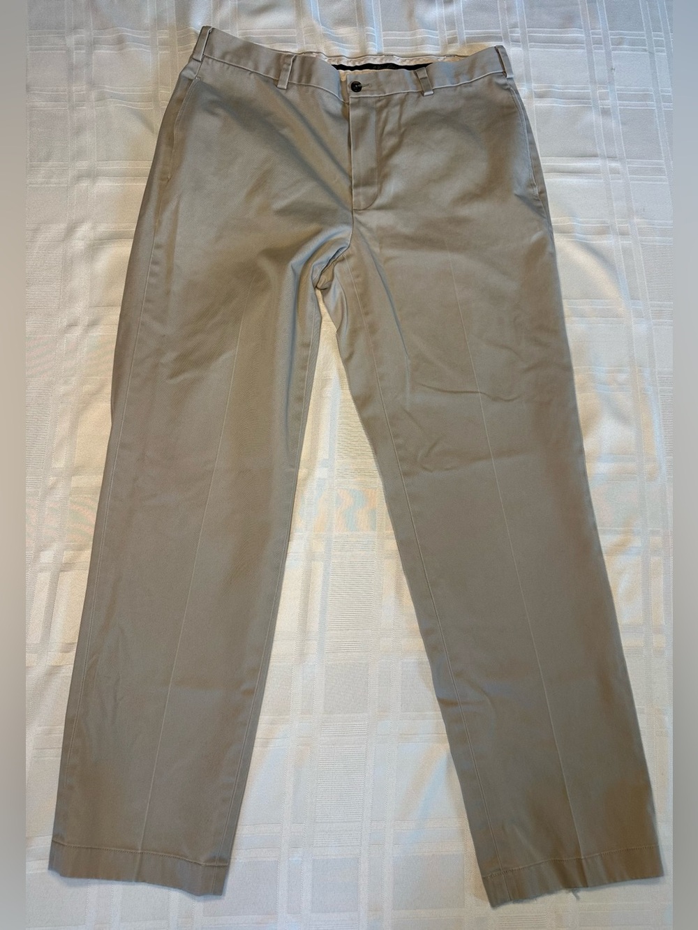 Brooks Brothers Advantage khaki Clark Cotton Chino Pants 35x32 *See Note